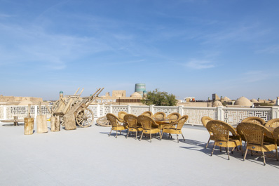 Terrasse, Hotel Potter