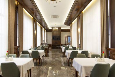 Restaurant, Aliz Boulevard Hotel