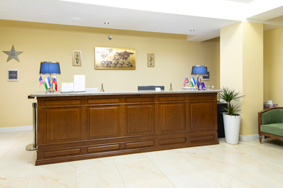 Reception, Astoria Plaza Hotel