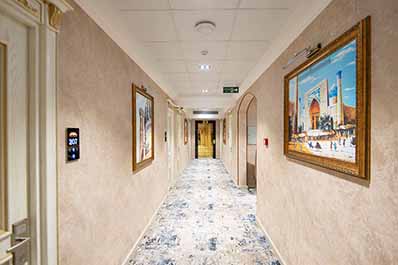 Hall, Golden Samarkand Hotel