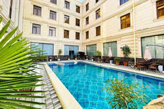 Schwimmbad, Hotel Medina