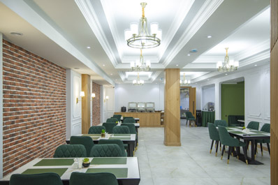 Restaurant, Hôtel Nizamov