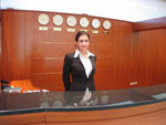 Réception, Hôtel Registon Plaza