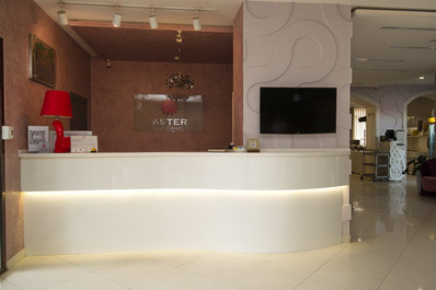Reception, Aster Hotel