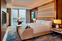 Room with king-size bed