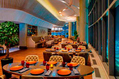 Roof restaurant, Hilton Hotel