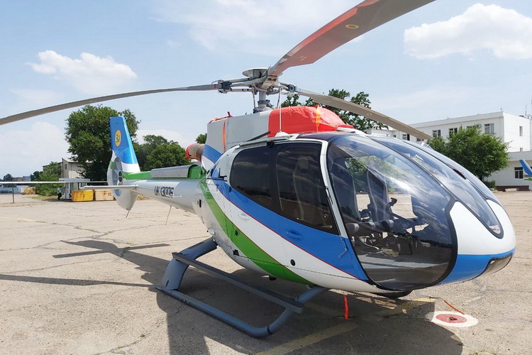 Helicopter transfers in Uzbekistan