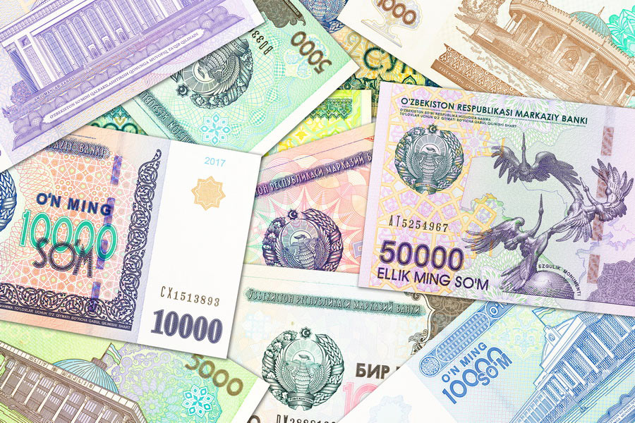 Uzbekistan Currency, Soum - Sum, UZS