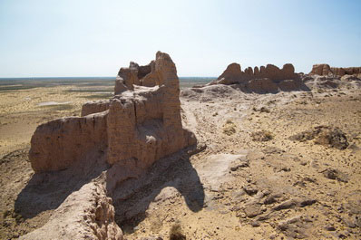 Citadelle Ayaz-Kala, le Karakalpakistan