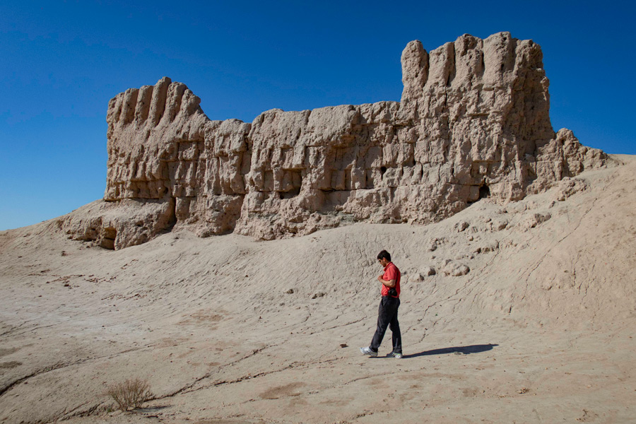 Antike Siedlung Gyaur-Kala, Karakalpakstan Antike Siedlung Gyaur-Kala, Karakalpakstan