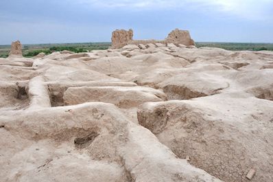 Citadelle Gyaur-Kala, le Karakalpakistan