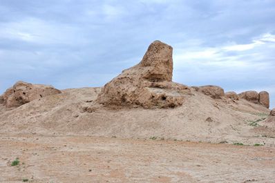 Citadelle Gyaur-Kala, le Karakalpakistan