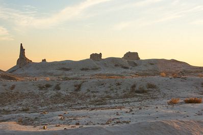 Ancient Settlement Gyaur-Kala, Karakalpakstan