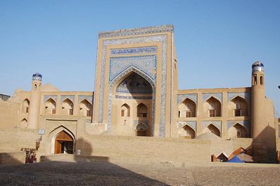 Le médersa d`Allakouli-khan, Khiva