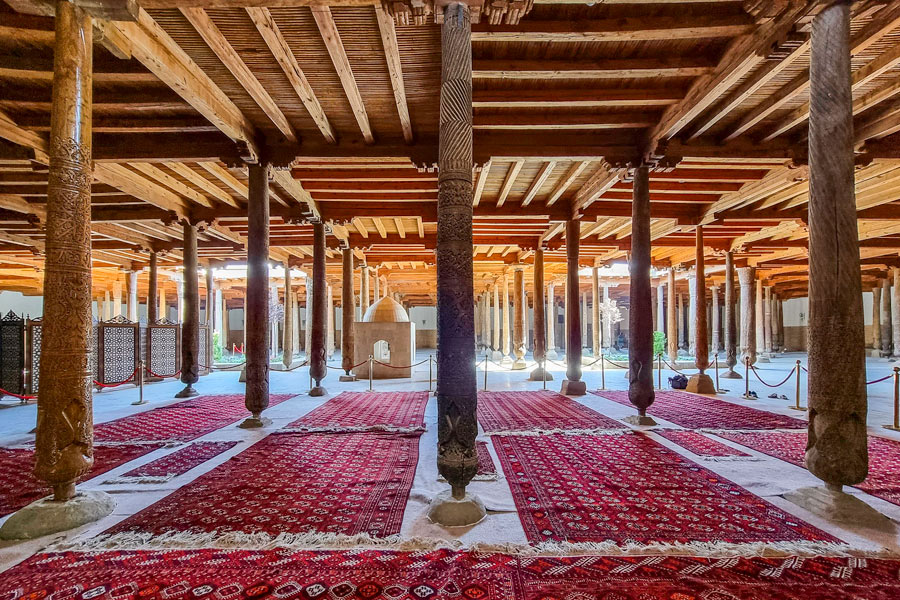 Juma Moschee, Chiwa Juma Moschee, Chiwa