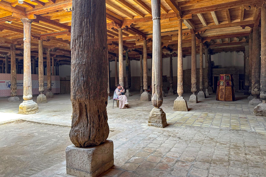 Juma Moschee, Chiwa Juma Moschee, Chiwa