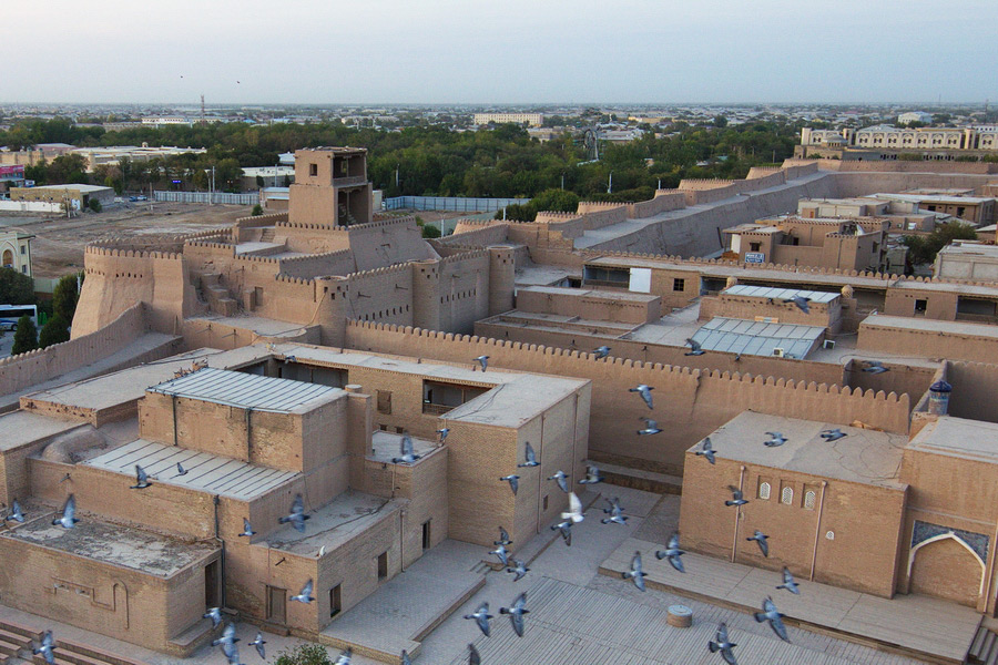 The Watchtower of Kunya-Ark Citadel, Khiva