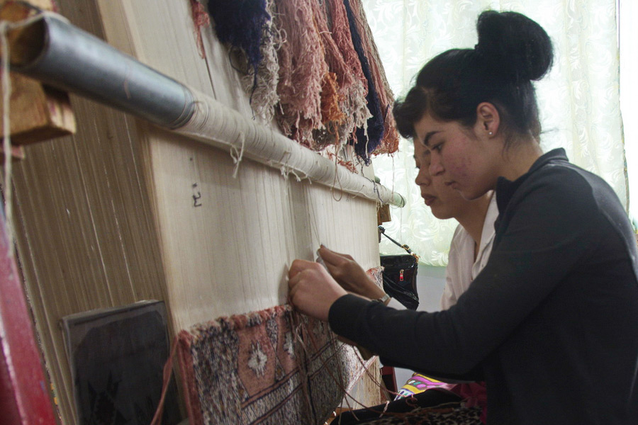 Khiva Silk Carpet Workshop