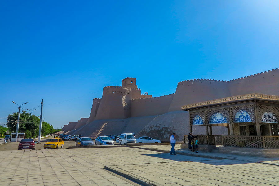 Transporte público en Khiva