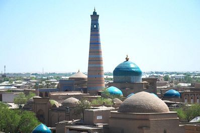 Mausoleo de Makhmud Pakhlavan, Jivá