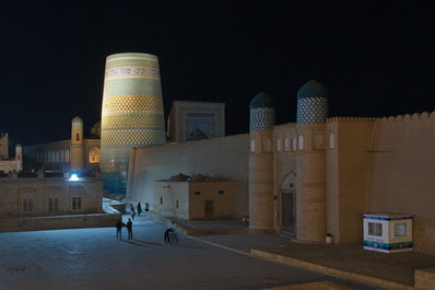 Entrance to the Kunya-Ark Fortress, Khiva