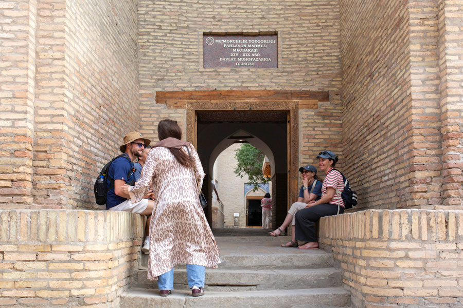 Les curiosités de Khiva - Pakhlavan Makhmoud Les curiosités de Khiva - Pakhlavan Makhmoud