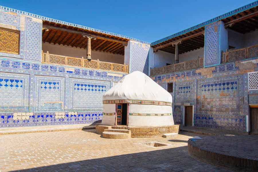 Le palais Tach Khaouli (Tash Hauli), Khiva Le palais Tach Khaouli (Tash Hauli), Khiva
