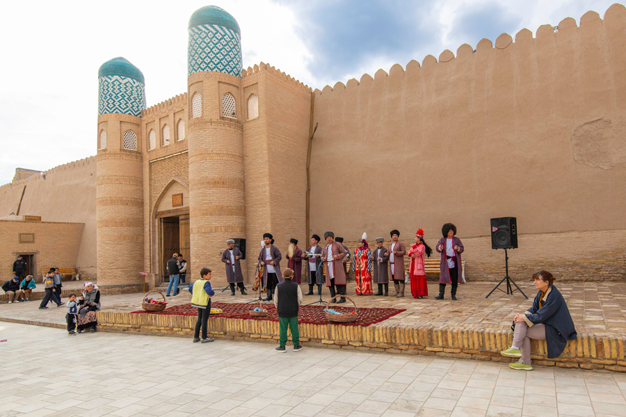 The Watchtower of Kunya-Ark Citadel, Khiva