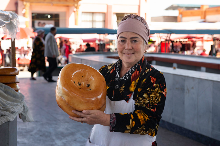 Samarkand bread