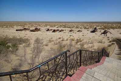 Cementerio de barcos, Muynak