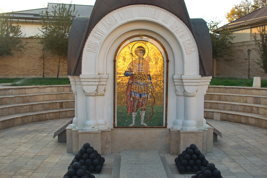 Chapel near the Kamolon gates, Tashkent