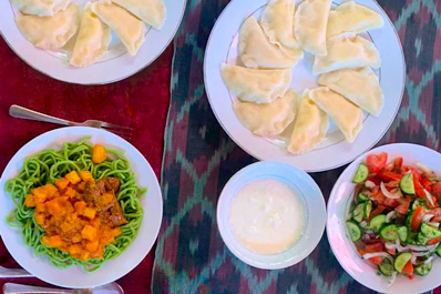 Khorezm national cuisine, Art Restaurant Madrassah of Allakulihan