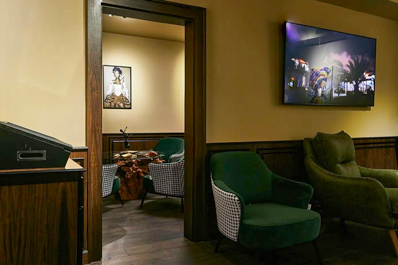 Уютный уголок ресторана