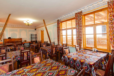 Interior of the restaurant, Minzifa