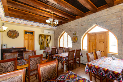 Interior of the restaurant, Minzifa