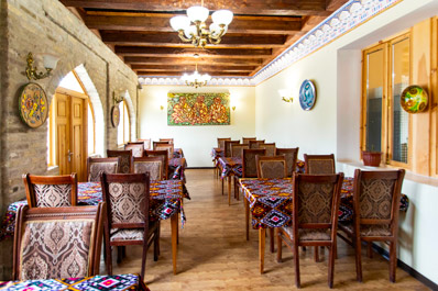 Interior of the restaurant, Minzifa