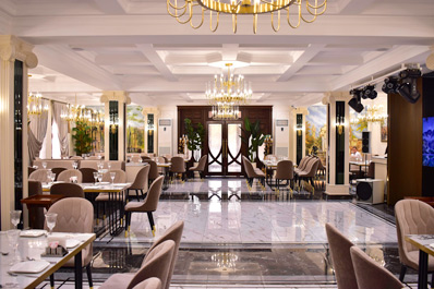 Интерьер ресторана, Новый Арбат