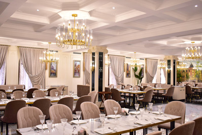 Интерьер ресторана, Новый Арбат