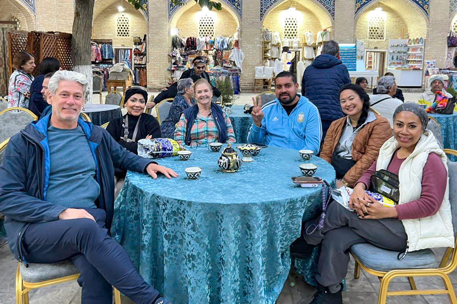 Restaurant, Nadir Divan-begi Madrasah, Bukhara Restaurant, Nadir Divan-begi Madrasah, Bukhara