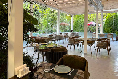 Interior, Sogdiana Cafe