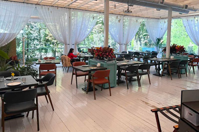 Interior, Sogdiana Cafe