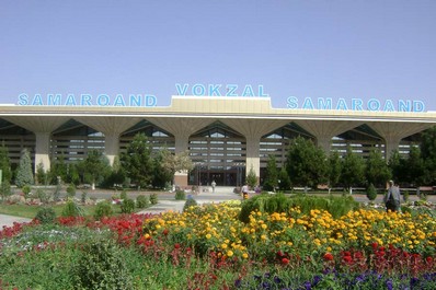 La gare de Samarkand