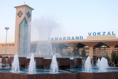 La gare de Samarkand