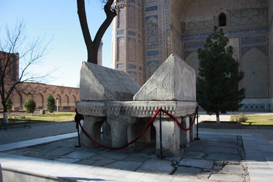 Bibi-Xanom moschee, Samarkand, Samarkand