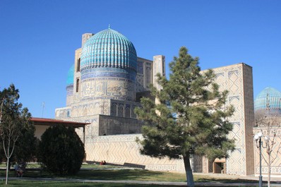 Bibi-Xanom moschee, Samarkand, Samarkand