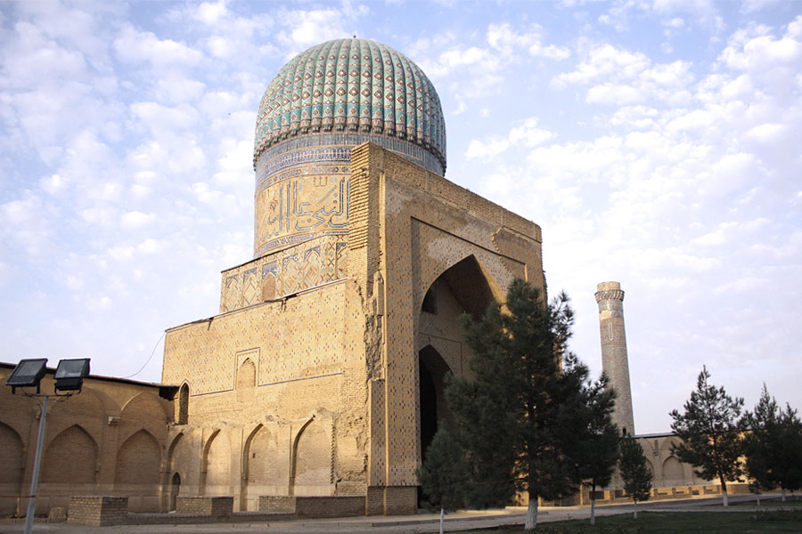 La mosquée Bibi-Khanum (Bini Khanum), Samarkand