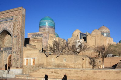 Shahi Zinda - Bóveda Sepulcral, Samarcanda