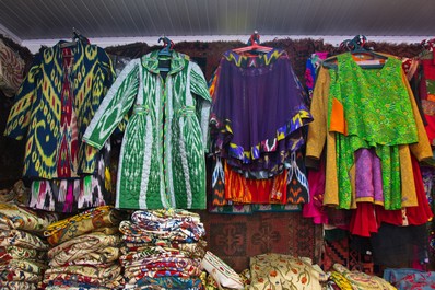 Silk carpet factory, Samarkand