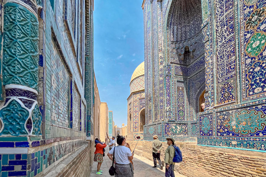 Shah-i-Zinda Necropolis, Samarkand