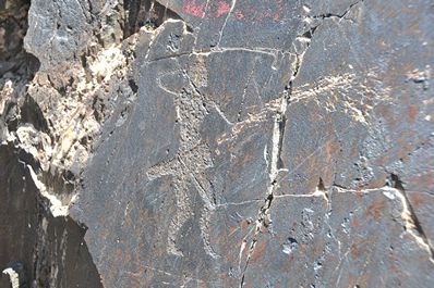 Petroglifos de Sarmish-say, Uzbekistán